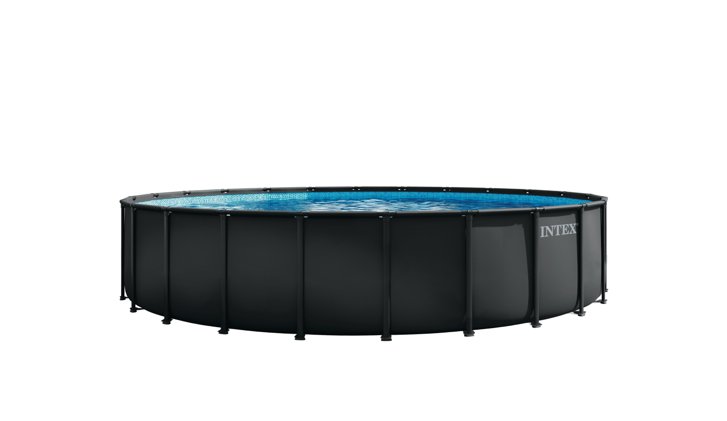 26326 Каркасный бассейн Ultra Frame 488х122см, фильтр-насос, лестница, тент, подстилка