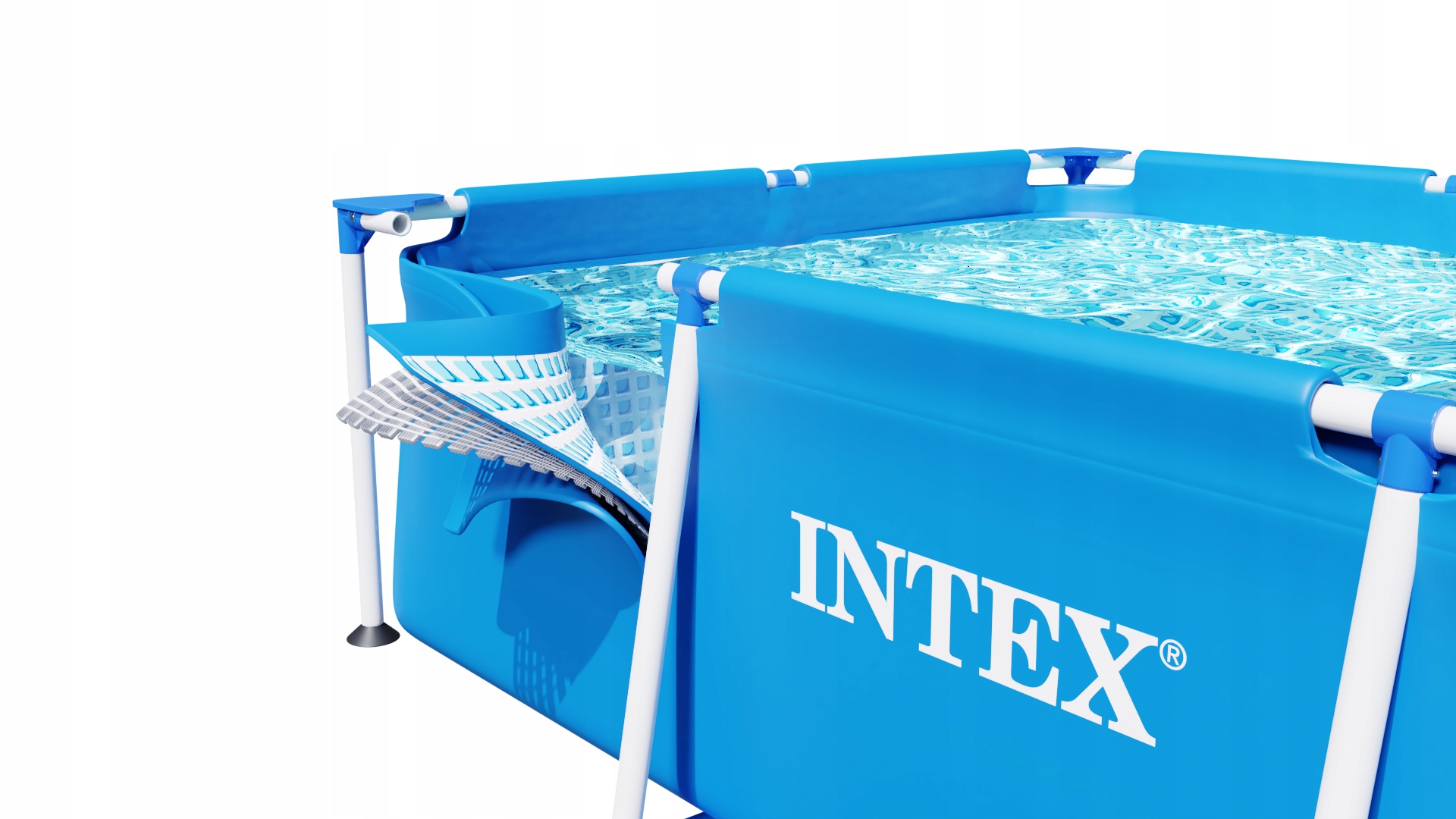 Чаша для каркасного бассейна Intex Rectangular Frame 300х200х75см 10944