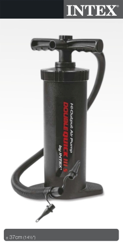 68605 Насос ручной, 3 насадки, 37 см