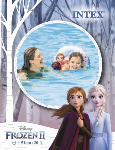 56201 Круг для плавания «Холодное сердце» 51 см, от 3-6 лет