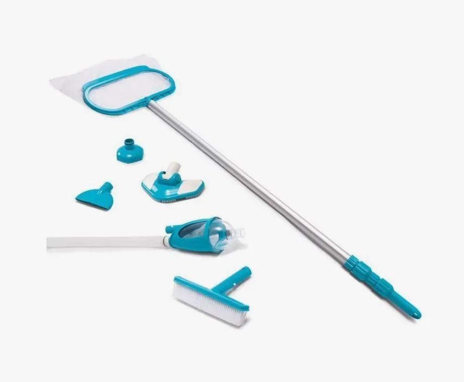 26378 Каркасный бассейн Ultra Frame 975х488х132см, фильтр-насос, лестница, тент, подстилка