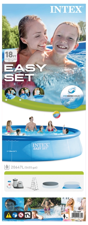 26176NP Бассейн надувной Easy Set 549х122