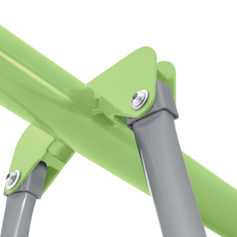 44130 Качели детские 467х254х211см "Четыре качели", от 3 до 10 лет