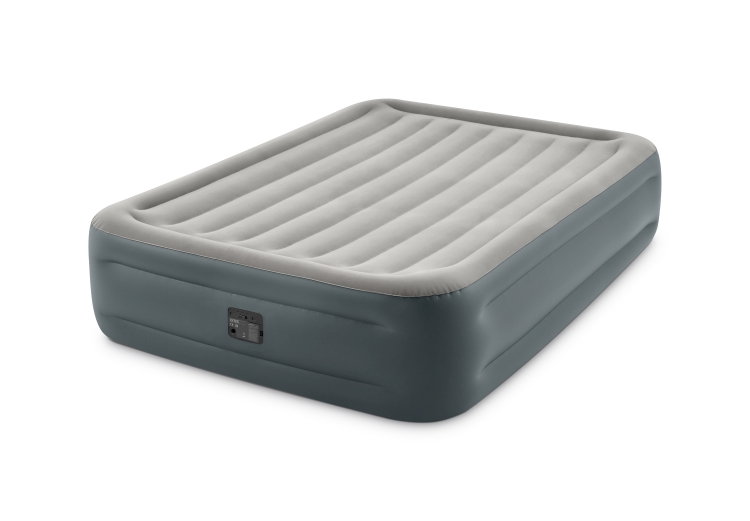 64126 Надувная кровать Essential Rest Airbed 152х203х46см, встроенный насос 220V