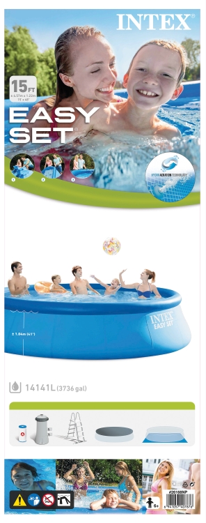26168 Бассейн надувной Easy Set 457*122см