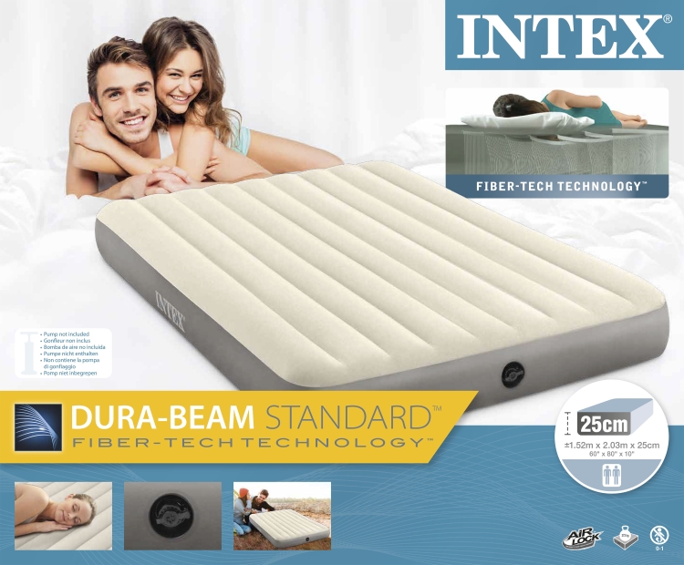 64103 Надувной матрас  Single-High Queen 152 х 203 х 25 см