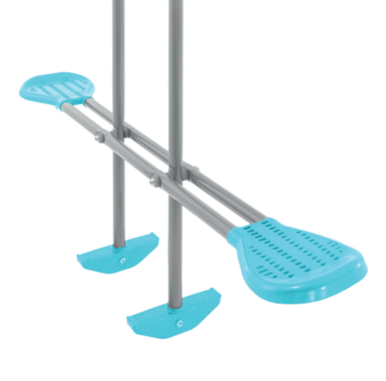 44151 Качели детские INTEX "КОМПЛЕКС 4 КАЧЕЛИ+ГОРКА" 472х254х211см от 3 до 10 лет 