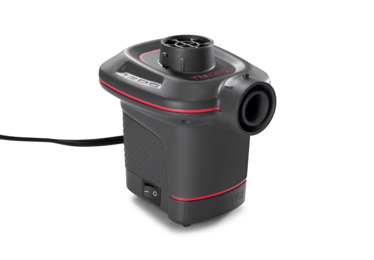 66636 Насос электрический, 3 насадки, 110-120V, автомобильный