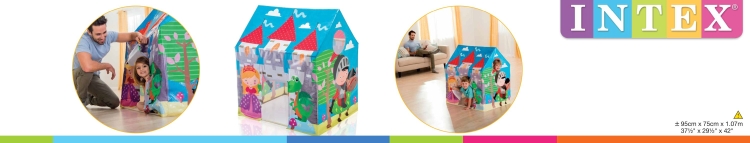 45642 Игровой центр 95х75х107 см "Домик", от 3 до 6 лет