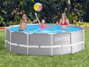 26718 УЦЕНКА Каркасный бассейн Prism Frame 366х122см, фильтр-насос, лестница