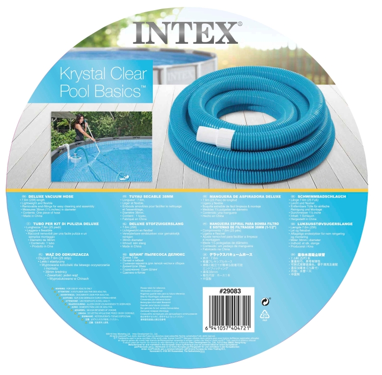 29083 Шланг ⌀ 38 мм, L 7,6 м