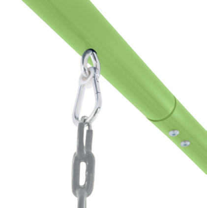 44151 Качели детские INTEX "КОМПЛЕКС 4 КАЧЕЛИ+ГОРКА" 472х254х211см от 3 до 10 лет 