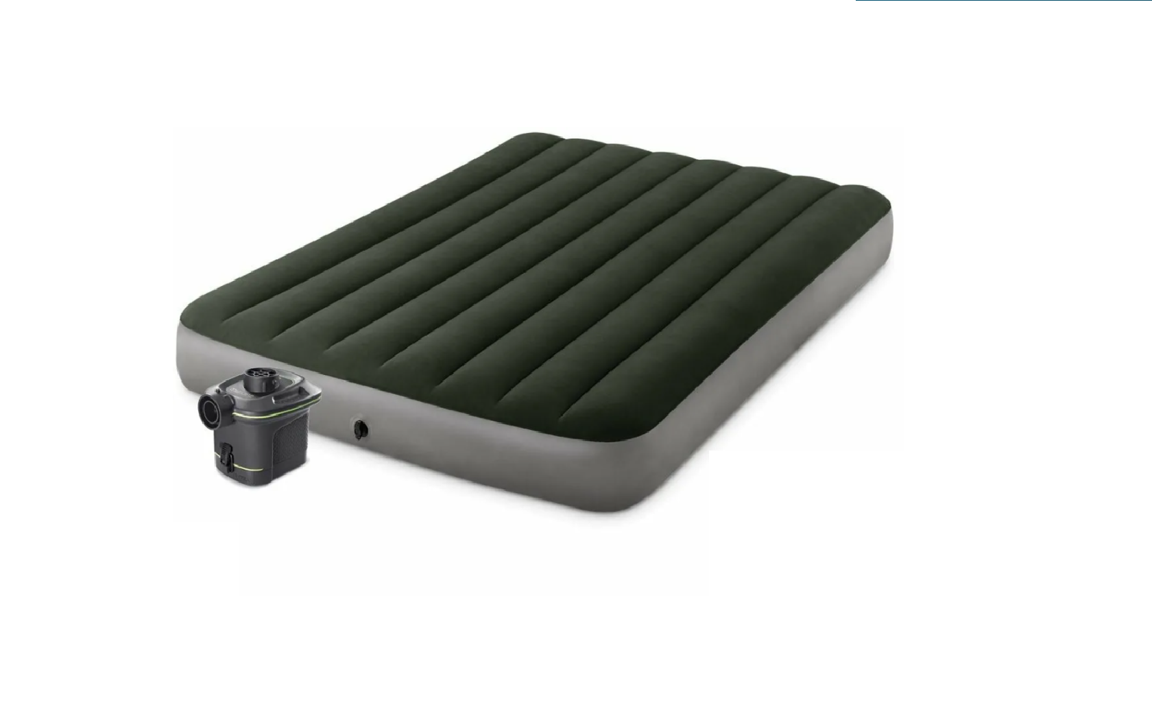 64778 УЦЕНКА Надувной матрас Classic Downy Airbed Fiber-tech, 137х191х25см