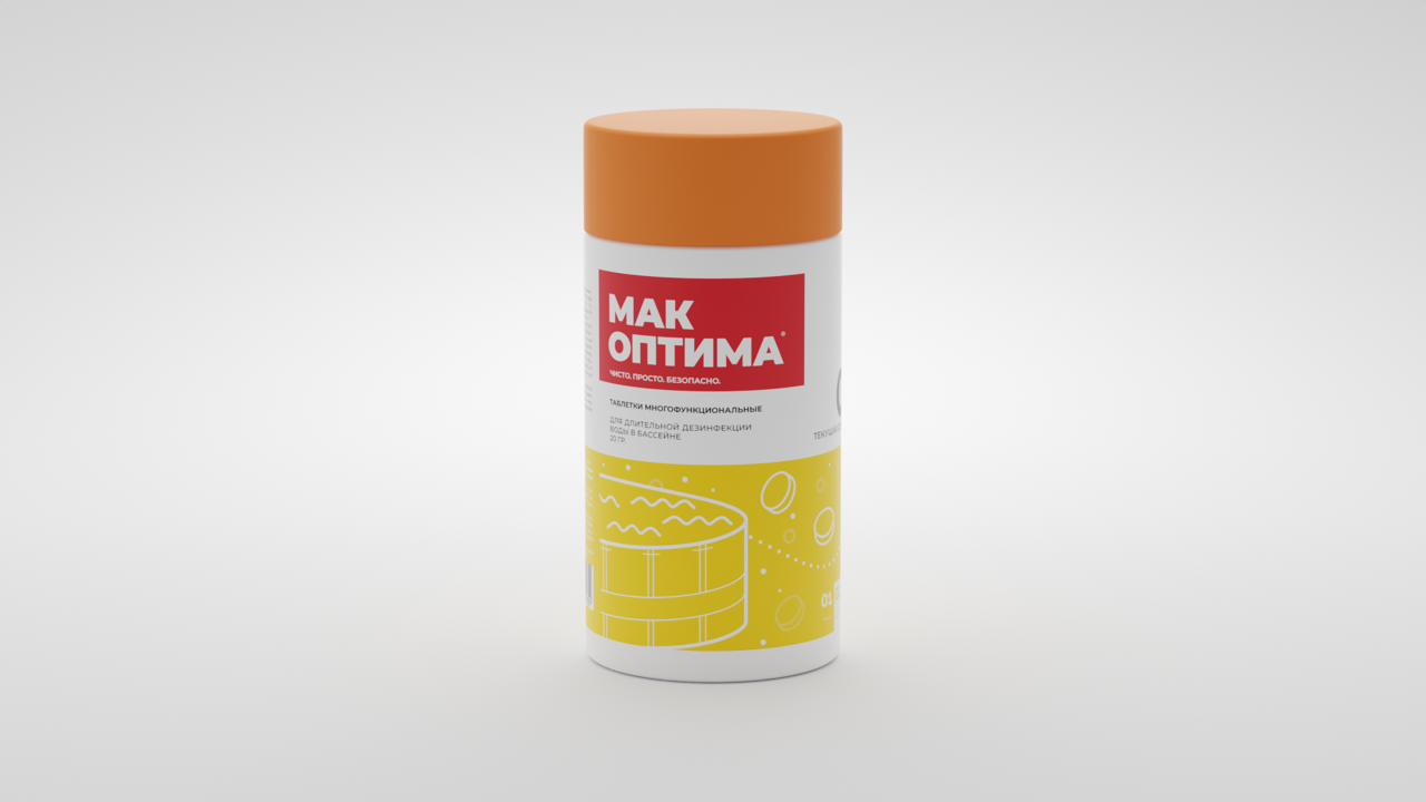 11379 МАК ОПТИМА. Комплексный препарат таблетки по 20 гр. 1 кг.