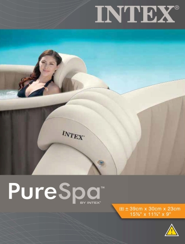 28501 Надувной подголовник для надувных джакузи Intex