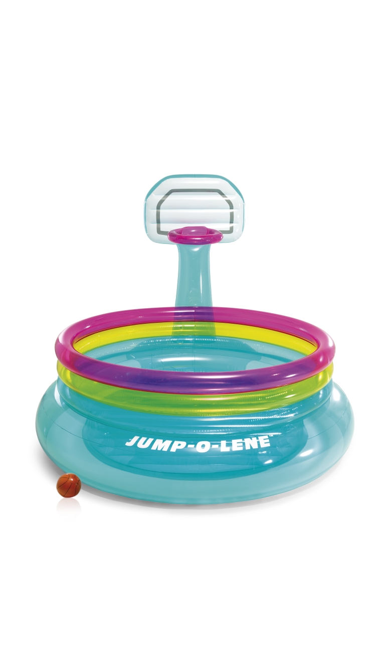 48265 Надувной батут с баскетбольным кольцом