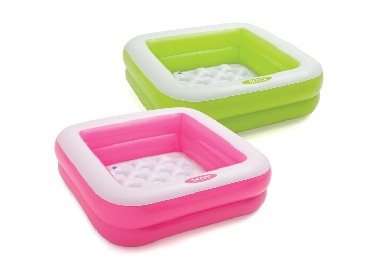 57100 Бассейн надувной «Малыш», 85 х 85 х 23 см Зеленый