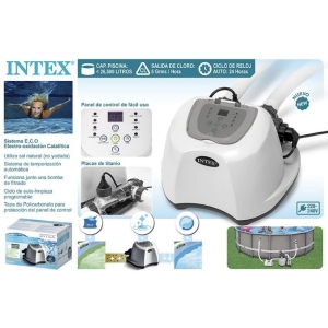 26668 Хлоргенератор (система морской воды) Intex Krystal Clear, с таймером