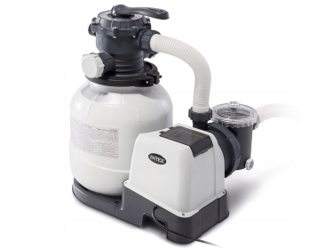 26364 Каркасный бассейн Ultra Frame 732х366х132см, фильтр-насос, лестница, тент, подстилка