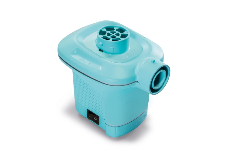 58640 Насос электрический Quick-Fill 220В от бытовой сети, 3 насадки в комплекте