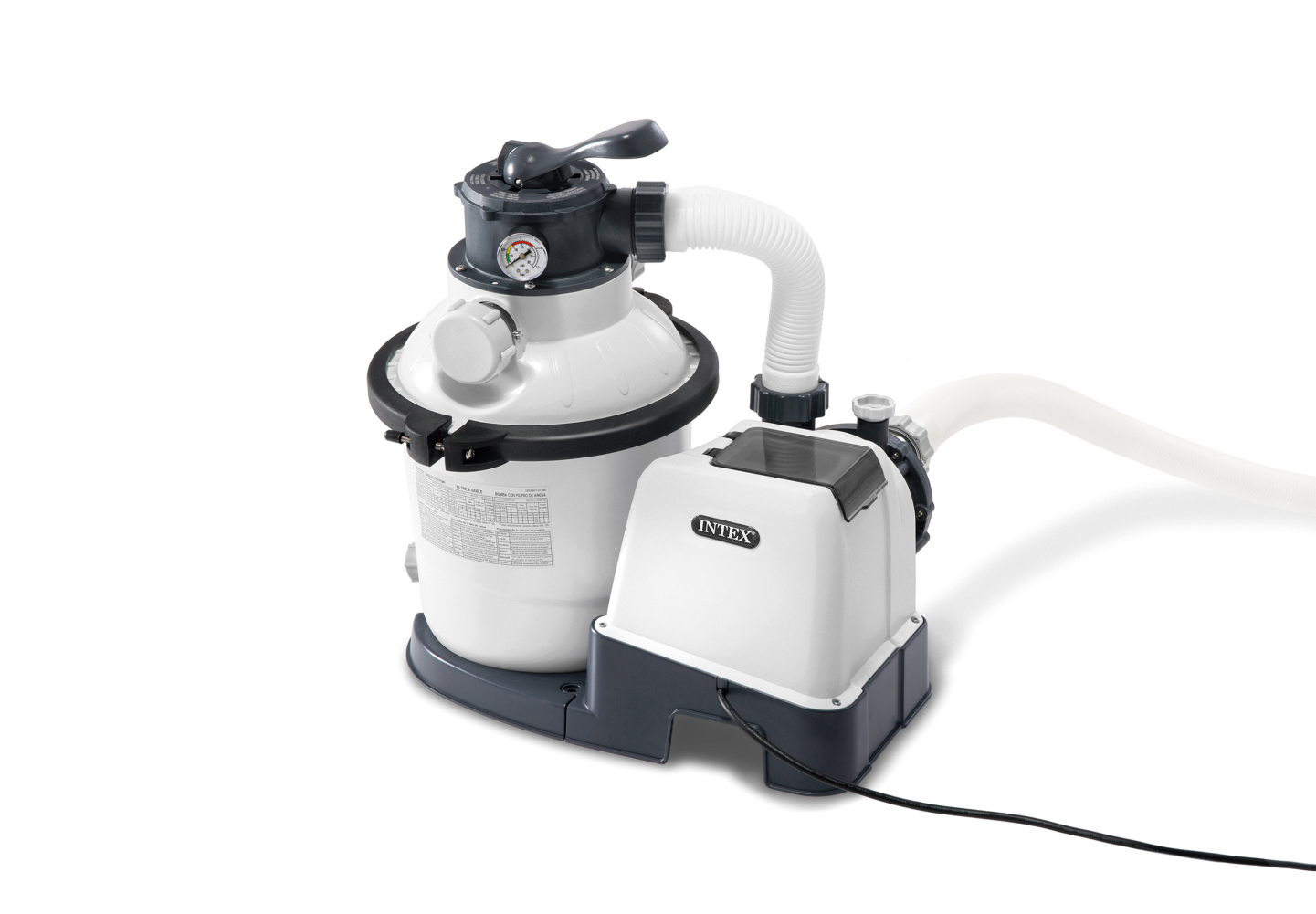 26644 Песочный фильтр для бассейна Intex 5678 л.ч.