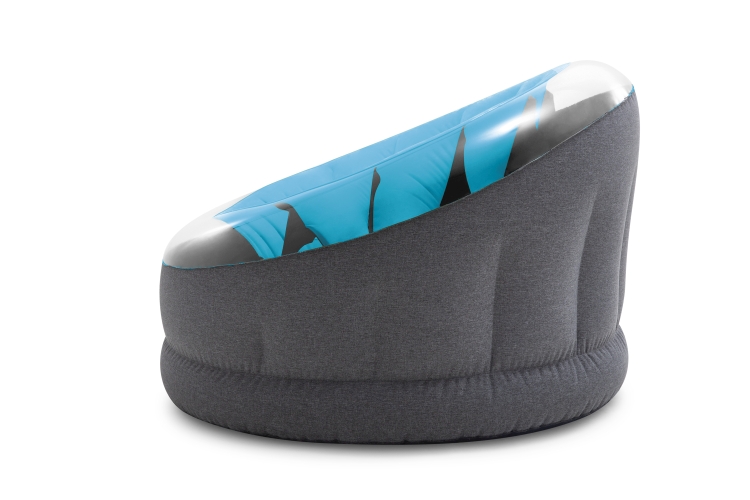 66582 НАДУВНОЕ КРЕСЛО EMPIRE 112Х109Х69СМ, ЦВЕТ Голубой