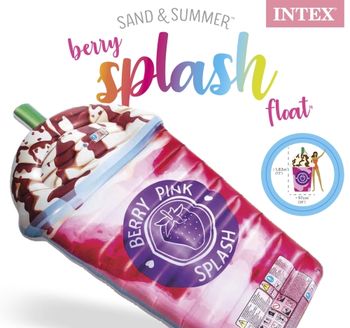 58777 Плот для плавания «Коктейль», 198 х 107 см