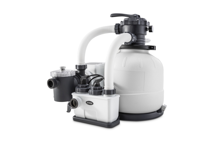 26676 Хлоргенератор (система морской воды) Intex с песочным фильтр-насосом 7900 л/ч