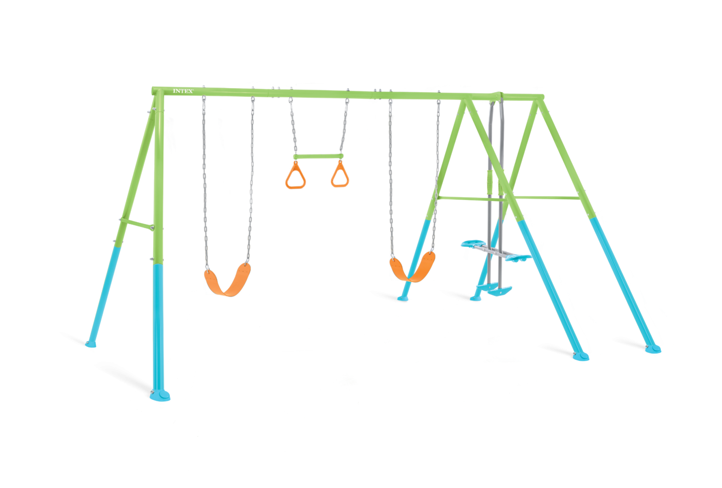 44130 Качели детские 467х254х211см "Четыре качели", от 3 до 10 лет