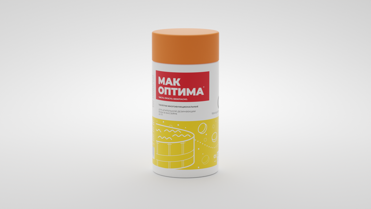 11362 МАК ОПТИМА.   Комплексный препарат таблетки по 200 гр. 1 кг.