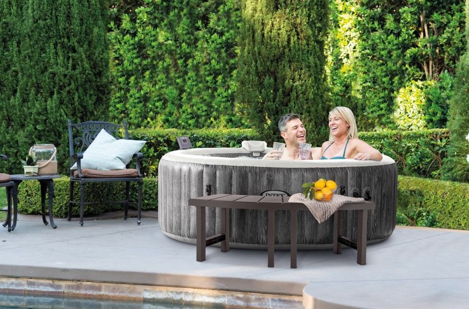 28514 Скамья Spa Bench, 124 x 48 x 42 см, для круглых бассейнов