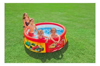 28103 Бассейн надувной «Тачки», 183 х 51 см, от 3 лет