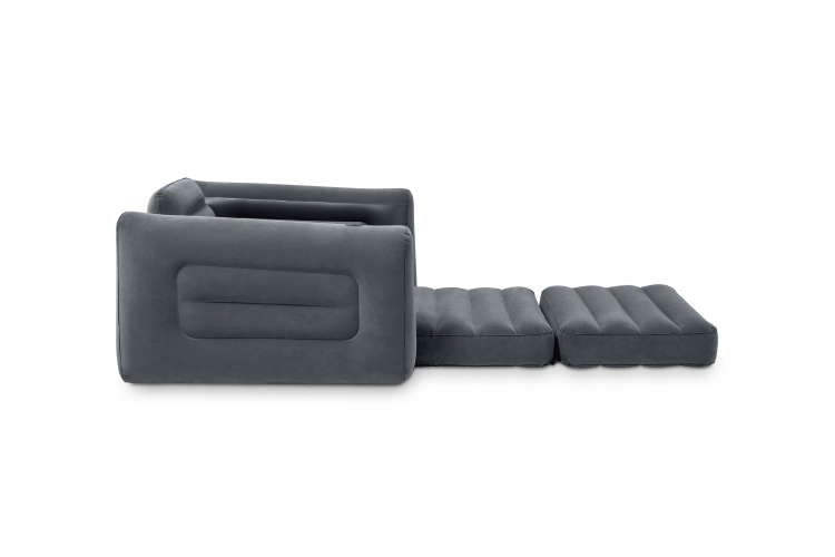 66551 Надувное раскладное кресло Intex 117х224х66 см