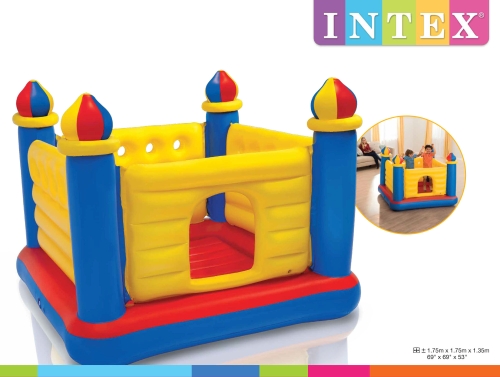48259 Игровой центр, батут «Замок», 175 х 175 х 135 см, 3-6 лет