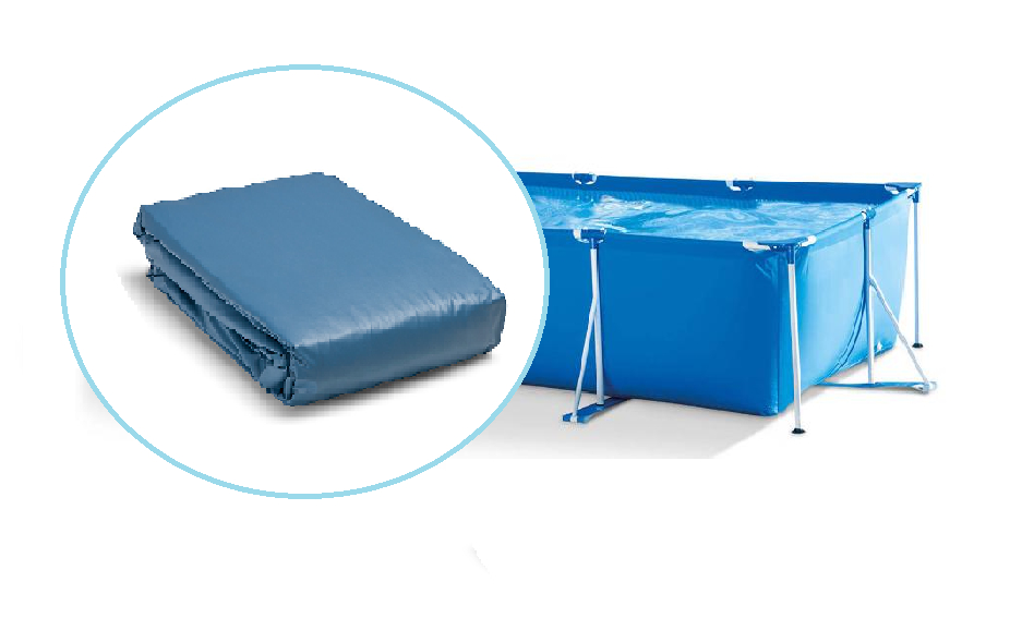 Чаша для каркасного бассейна Small Rectangular Frame Pool 450x220x84см 10580